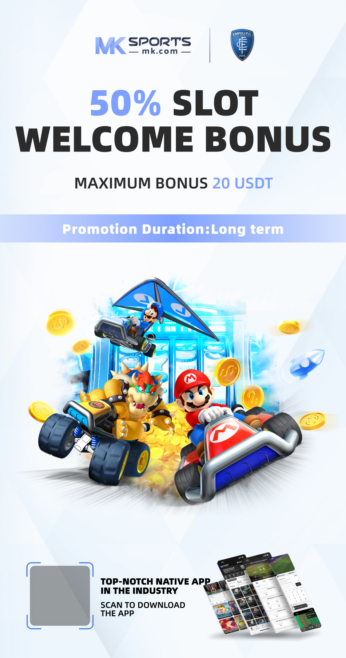 bonus 100 new member slot